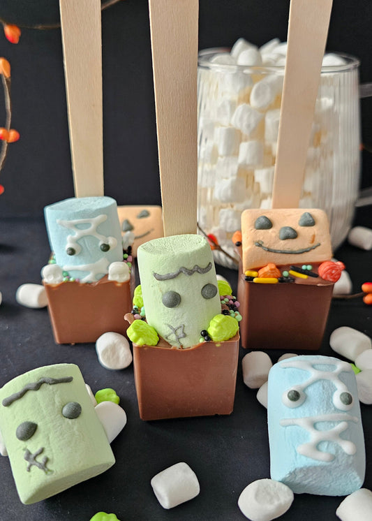 Spooky Hot Chocolate Stirrers