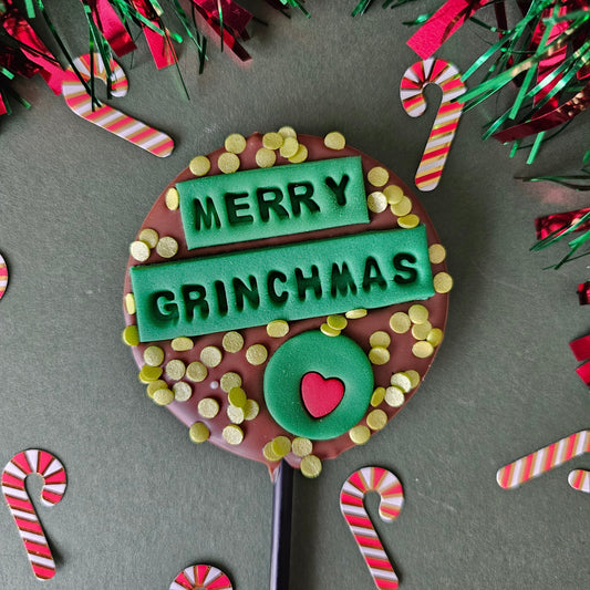 Grinch Lollies